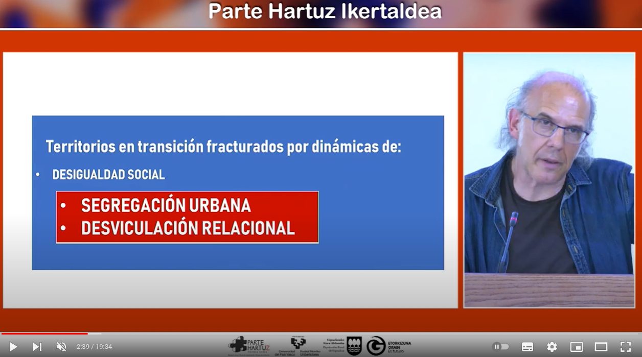 Acción comunitaria y arraigo territorial: Ponencia de Ricard Goma (IGOP)